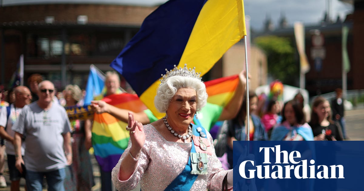 Thousands march in Liverpool as city hosts Kyiv Pride
