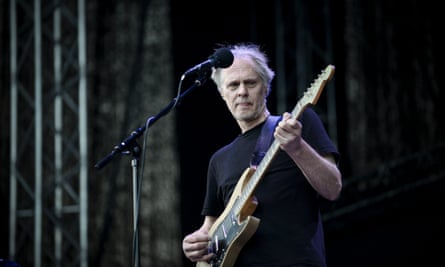 Tom Verlaine playing in Stockholm in 2014