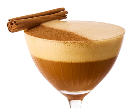 Hidden Groove's pumpkin spice coupette.