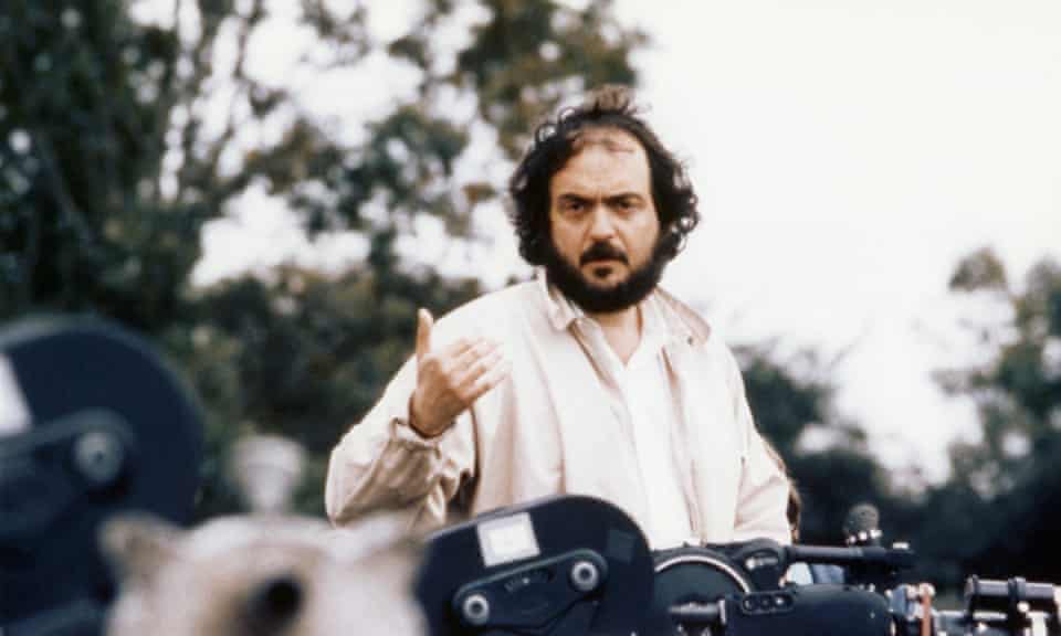 Stanley Kubrick on the set of Barry Lyndon