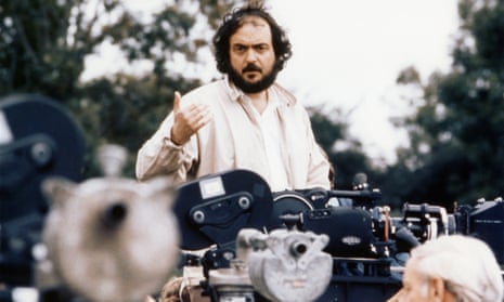 Stanley Kubrick on the set of Barry Lyndon in 1975