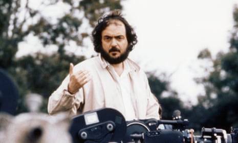 Stanley Kubrick on the set of his movie Barry Lyndon.
