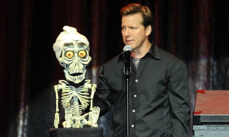 Inspired by 9/11 … Dunham with Achmed the dead terrorist in 2014.