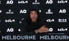 Ben Shelton takes swipe at 'disrespectful' interviewers at Australian Open - video