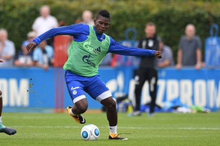 Breel Embolo is ready to lead the line for Schalke 04 this season