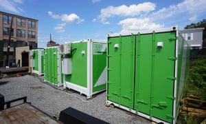 Freight Farms has spread north from Boston to Canada, and Pope says there are over just over 100 of the company’s container farms operating in the US alone.