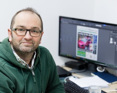 Richard Gurner, the editor of the Caerphilly Observer