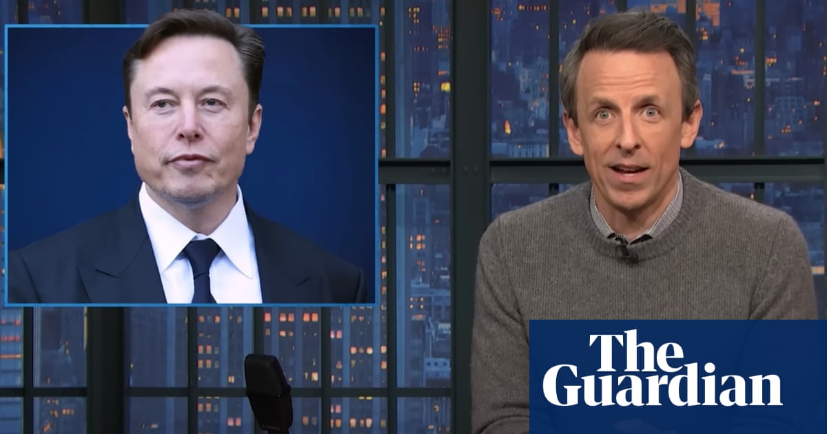 Seth Meyers sobre la toma de control de Elon Musk en EE. UU.: ‘Un golpe de estado de mil millonarios’ | Resumen de la televisión nocturna Seth Meyers sobre la toma de control de Elon Musk en EE. UU.: ‘Un golpe de estado de mil millonarios’ | Resumen de la televisión nocturna