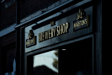 Marston’s Brewery Shop in Burton upon Trent, Staffordshire.
