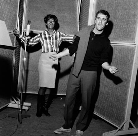 Let’s dance … Dionne Warwick and Burt Bacharach recording in 1964.