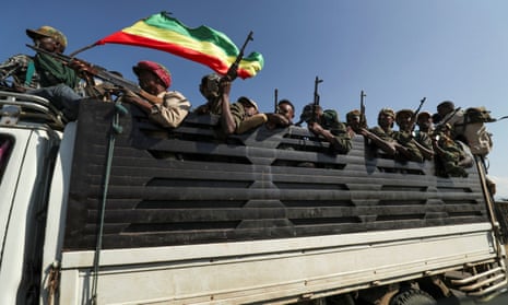 Amhara militias head to face the Tigray People’s Liberation Front