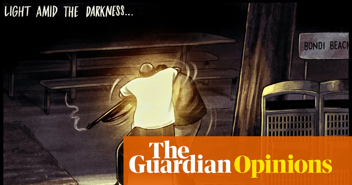 Ben Jennings on the Bondi beach terror attack – cartoon