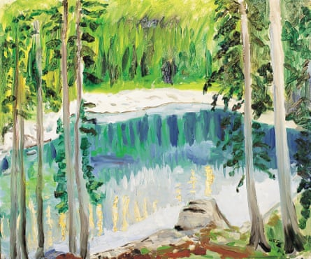 Vivacity … Sketch of Lake Carezza, or The Twenty-Minute Sketch.