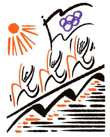 Illustration of dancers