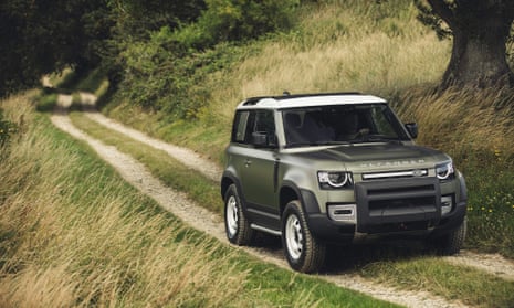 The new Land Rover Defender takes to the fields