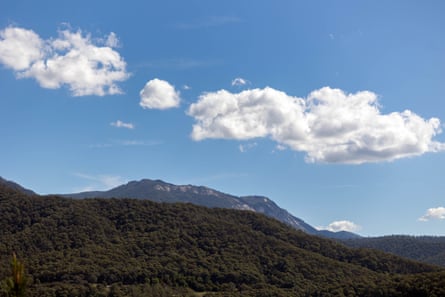 Mount Buffalo national park behind the Porepunkah property where Dezi Freeman lived