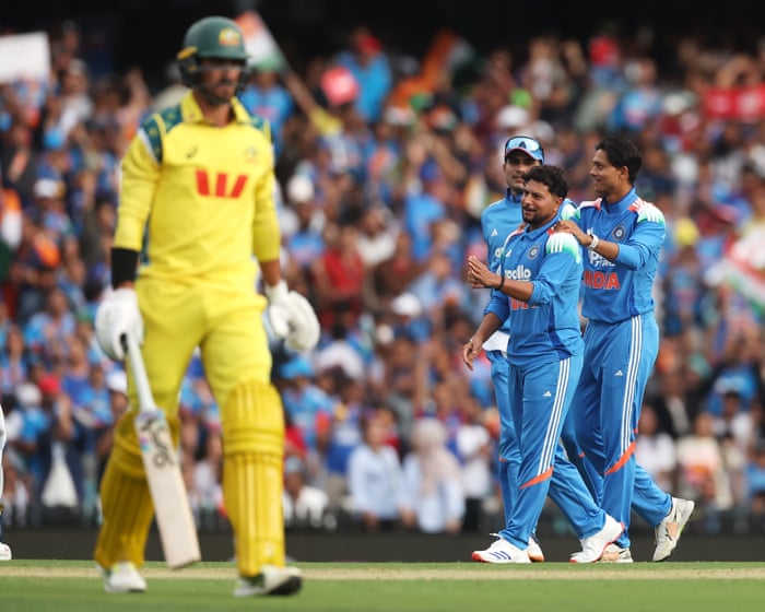 Australia v India: third men’s one-day international – live