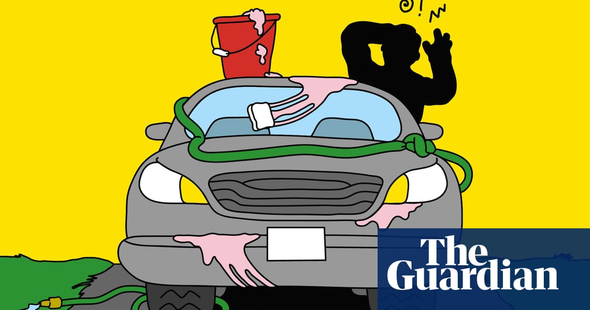 You be the judge: my flatmate cleaned my car, but it looks worse than before. Should he help me redo it?