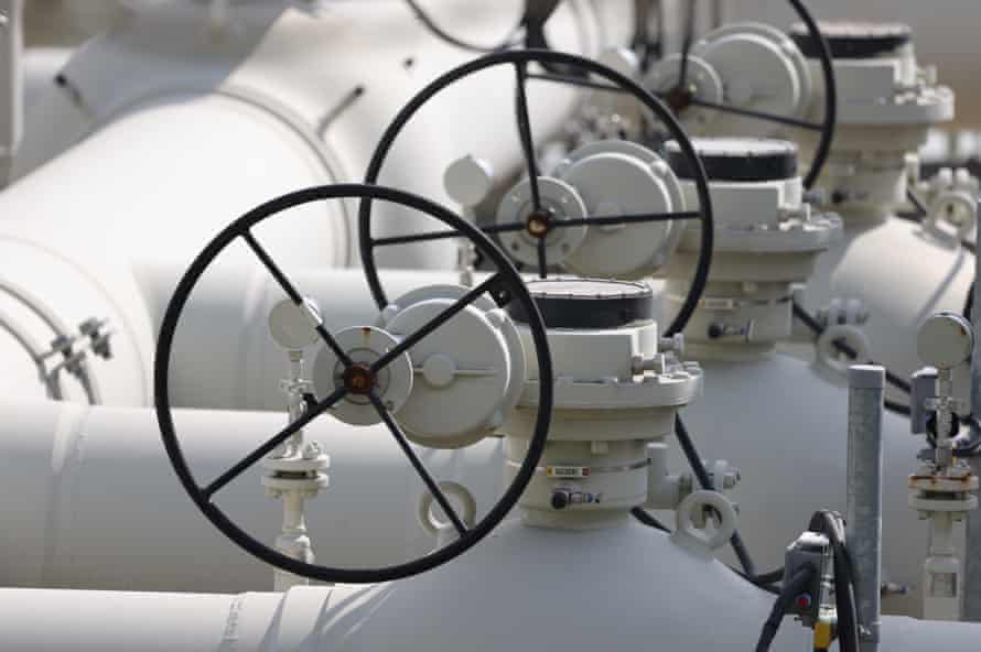 ‘I can’t see it getting any better’: could the UK be heading for a recession? | Cost of living crisis 3 A compressor station of the Jagal natural gas pipeline stands on 28 April 2022 near Mallnow, Germany.