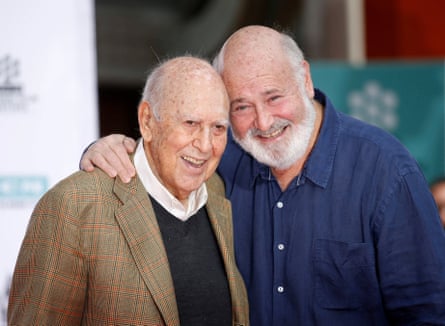 Carl and Rob Reiner in 2017.