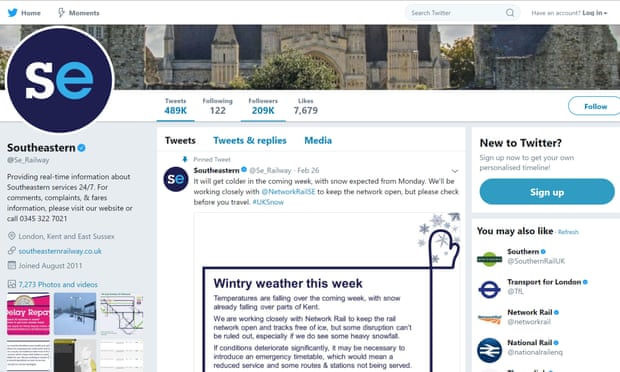 Most of the rail lines and transport authorities have a Twitter account putting out live information.