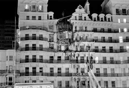 The Grand hotel after the bombing