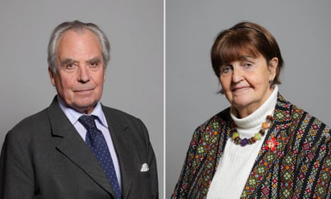 Lord Pearson of Rannoch and Baroness Cox.