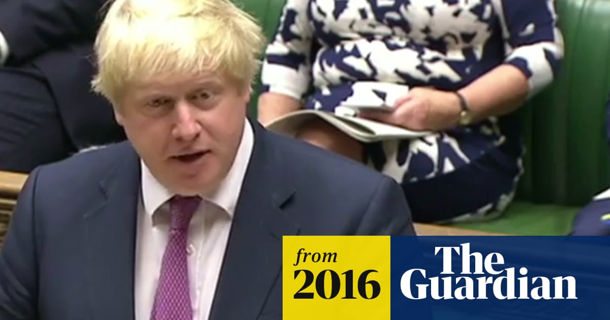 Boris Johnson Fails To Answer Mp S Question In Italian Video Politics The Guardian