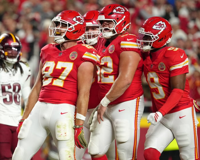 Mahomes overcomes early interceptions to lead Chiefs to victory over Commanders