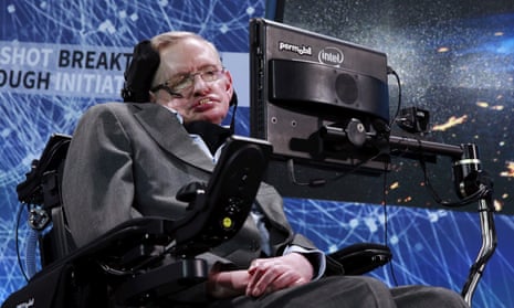 Stephen Hawking, who died in 2018.
