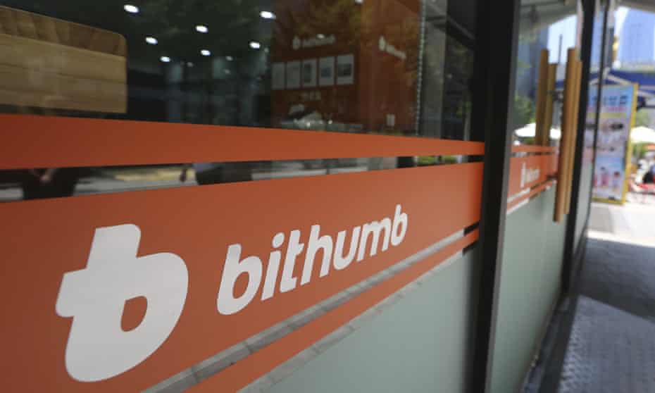 Bithumb cryptocurrency exchange in Seoul, South Korea