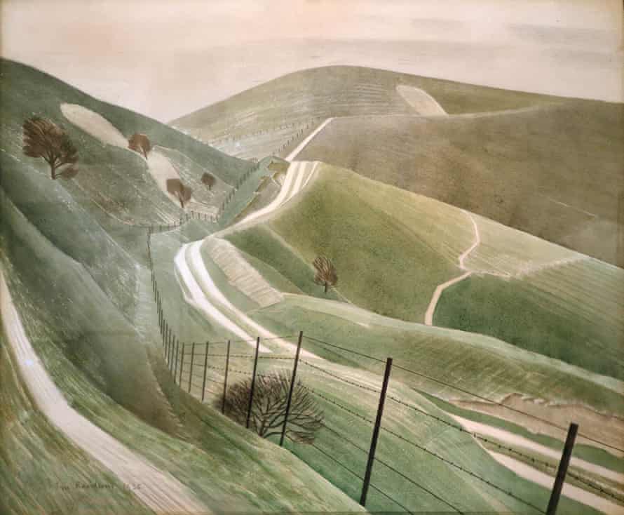 Chalk Path, Eric Ravilious