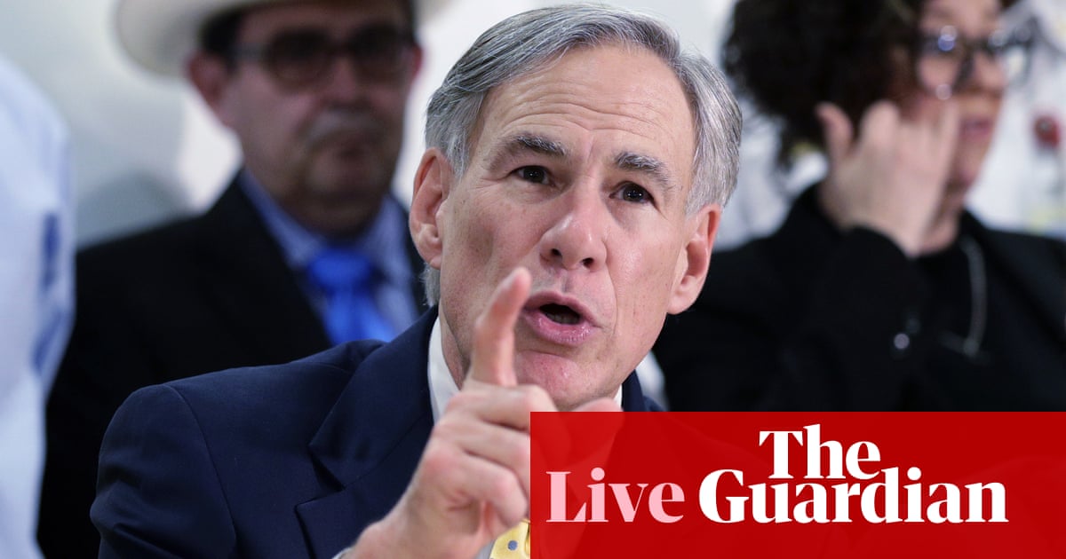 Texas governor accused of ‘deep ignorance’ after abortion comments – live