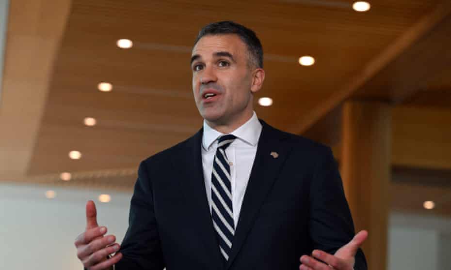 South Australia’s premier, Peter Malinauskas, is among the people banned from entering Russia.