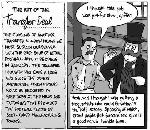 David Squires on … the art of the transfer deal, panel 1