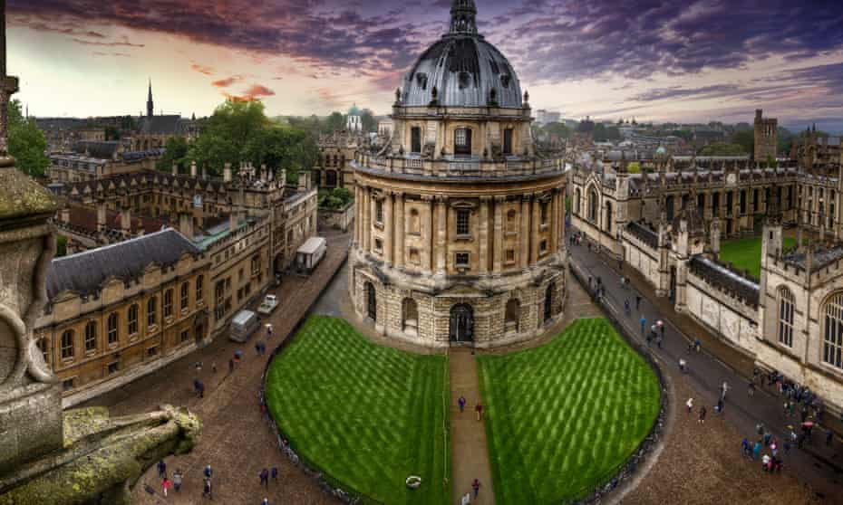 the Bodleian library in Oxford.