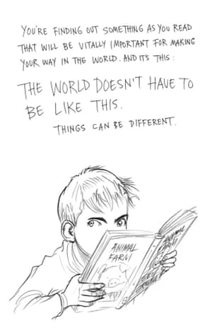 Page six of Neil Gaiman and Chris Riddellâs book Art Matters. ART MATTERS by Neil Gaiman, illustrated by Chris Riddell is published by Headline on 6th September