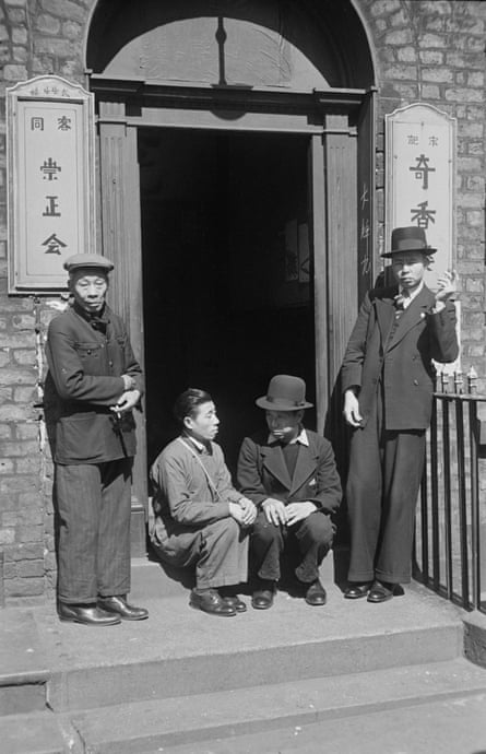 Chinese seamen in Liverpool in 1942.