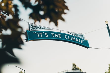 A sign that says 'It's the Climate'
