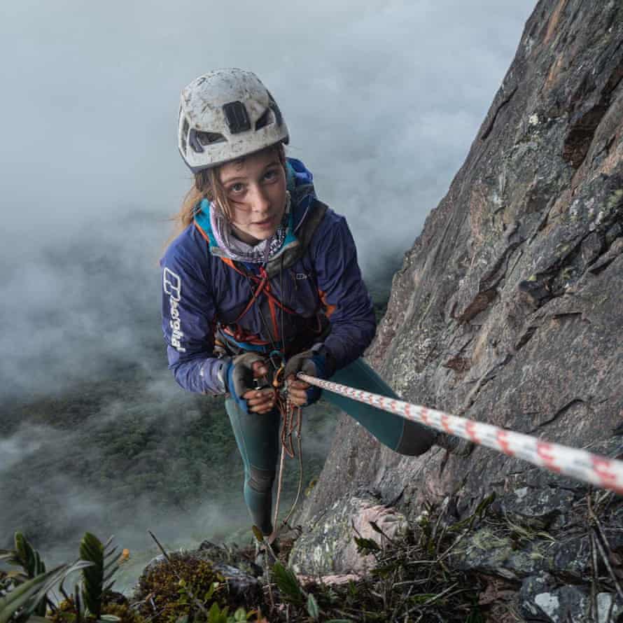 Anna Taylor climbs Mount Roraima from the Guyanese side