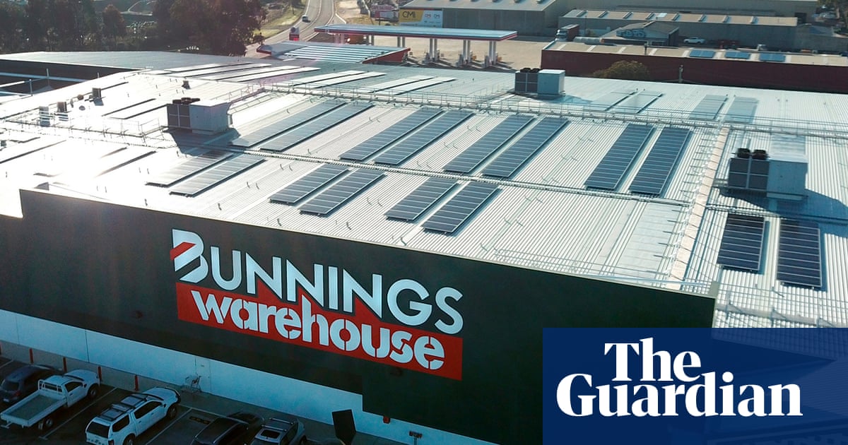 Australian government loans 0m to install EV chargers and solar panels at Bunnings and Officeworks stores | Australia news Australian government loans 0m to install EV chargers and solar panels at Bunnings and Officeworks stores | Australia news