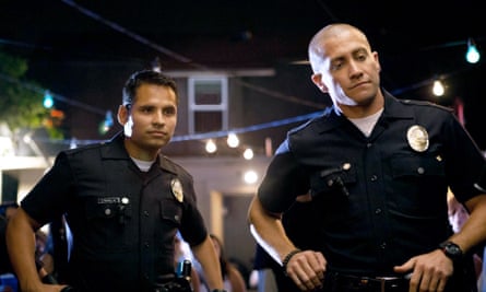 Peña with Jake Gyllenhall in End of Watch.