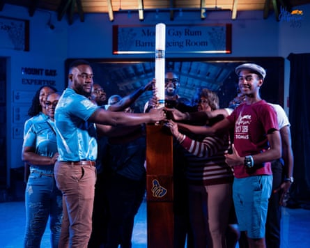 ‘Deep connections’ … people attend the We Gatherin’ event in Barbados.
