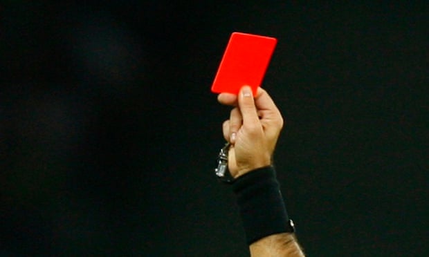 Goalkeeper sent off in FA Cup qualifier for urinating in hedge | Soccer | The Guardian