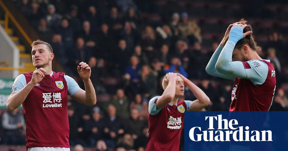 Burnley are facing a battle to survive in the Premier League