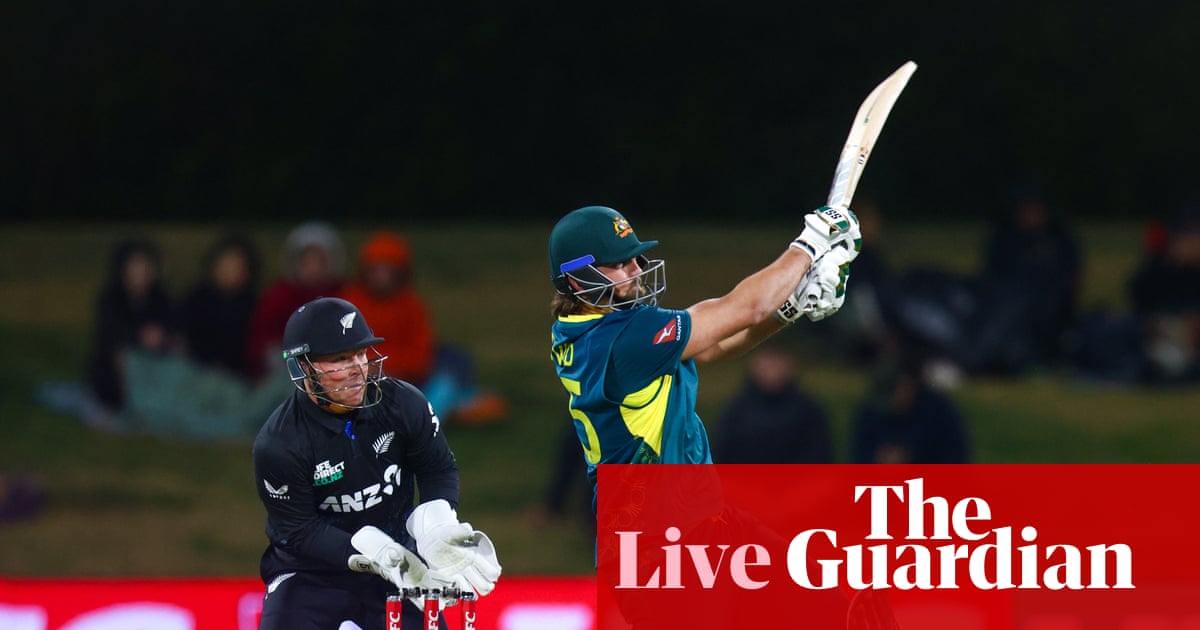 New Zealand v Australia: men's third T20 international cricket live