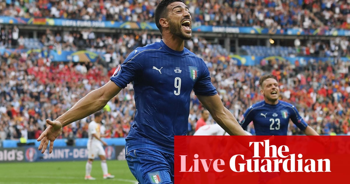 Italia vs spagna 2016