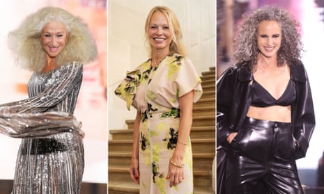 Makeup is out, grey hair is in: the week it became cool for women to look their age | Beauty | The Guardian Makeup is out, grey hair is in: the week it became cool for women to look their age | Beauty | The Guardian