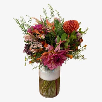 Petalon arrangement in a vase.
