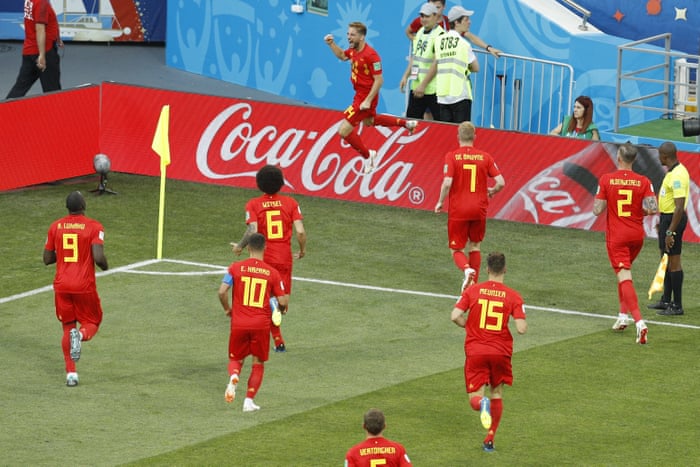 Belgium look relieved.